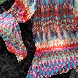 Bohemian western dress. Size M.